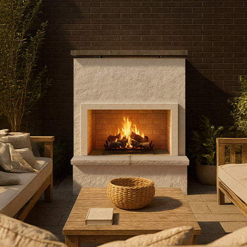 Cal Flame Monterey outdoor fireplace