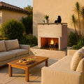 Cal Flame Sahara outdoor fireplace