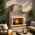 Cal Flame Cancun outdoor fireplace