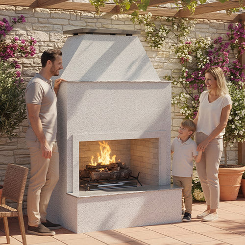 Cal Flame Durango outdoor fireplace