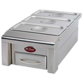 Cal Flame 12 inch drop in food warmer