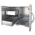 Cal Flame 30 inch door and drawer combo