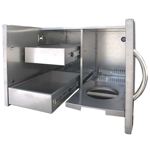 Cal Flame 30 inch door and drawer combo