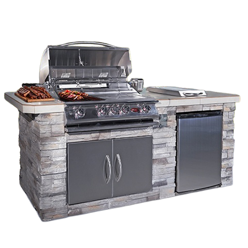 Cal Flame Baja Q island isolated view