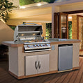 Cal Flame Bel Air Q outdoor kitchen island