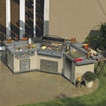 Cal Flame Laguna Q outdoor kitchen island