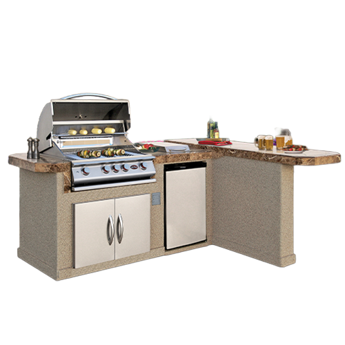 Cal Flame Malibu Q island isolated view