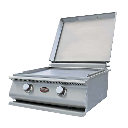 Cal Flame hibachi flat drop-in grill for outdoor kitchen island countertops