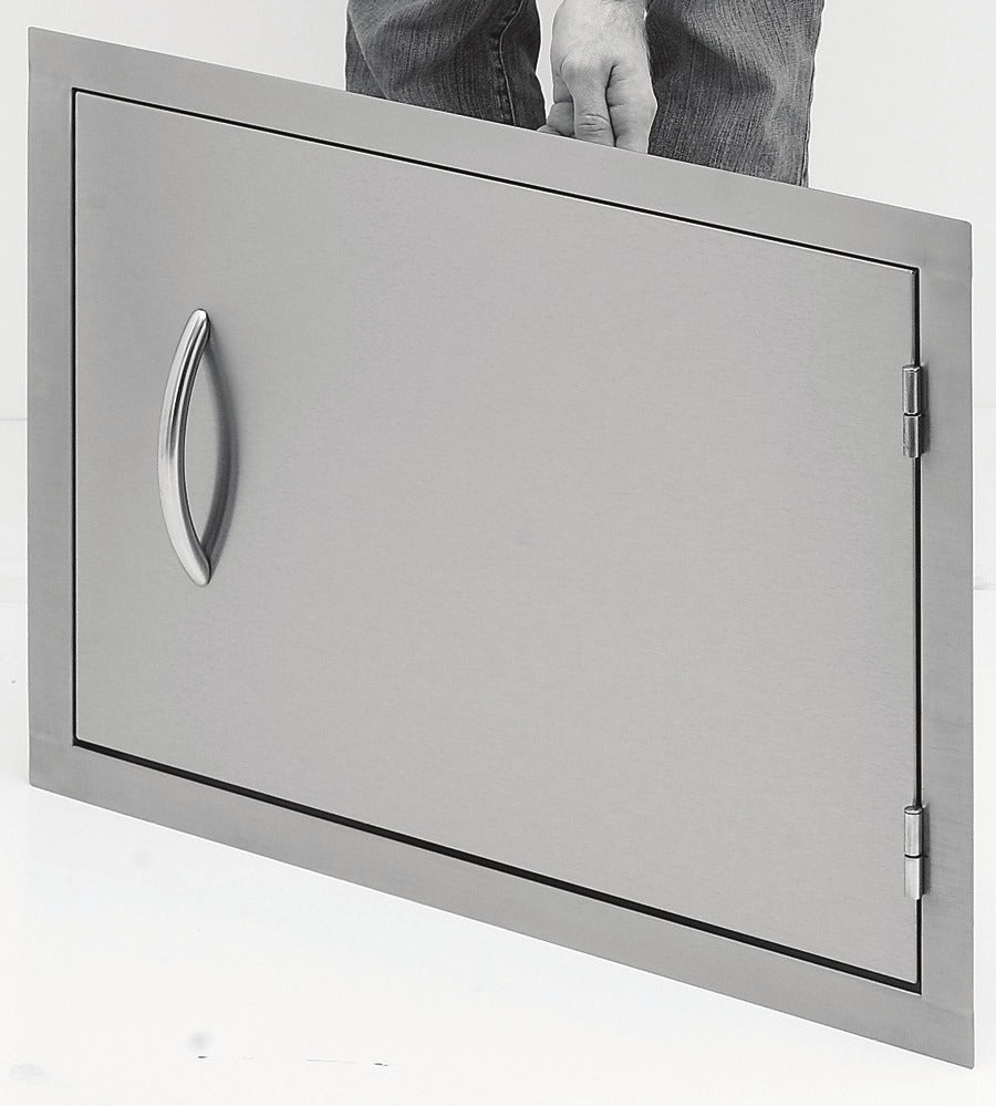 Cal Flame 27 inch horizontal access door in stainless steel
