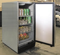 Cal Flame outdoor stainless steel refrigerator with door open